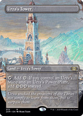 Urza's Tower (Borderless) [Double Masters] | Rook's Games and More