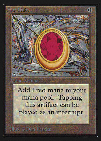 Mox Ruby (IE) [Intl. Collectors’ Edition] | Rook's Games and More