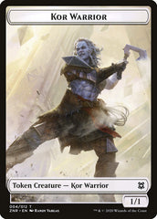 Kor Warrior Token [Zendikar Rising] | Rook's Games and More