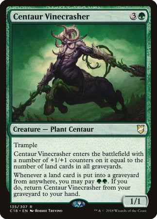 Centaur Vinecrasher [Commander 2018] | Rook's Games and More