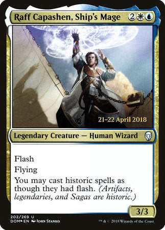 Raff Capashen, Ship's Mage [Dominaria Promos] | Rook's Games and More