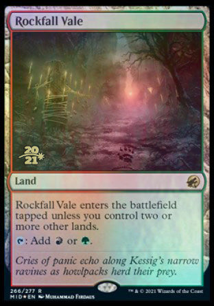 Rockfall Vale [Innistrad: Midnight Hunt Prerelease Promos] | Rook's Games and More