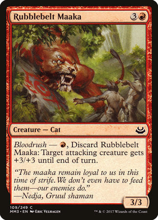 Rubblebelt Maaka [Modern Masters 2017] | Rook's Games and More