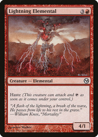 Lightning Elemental [Duels of the Planeswalkers] | Rook's Games and More