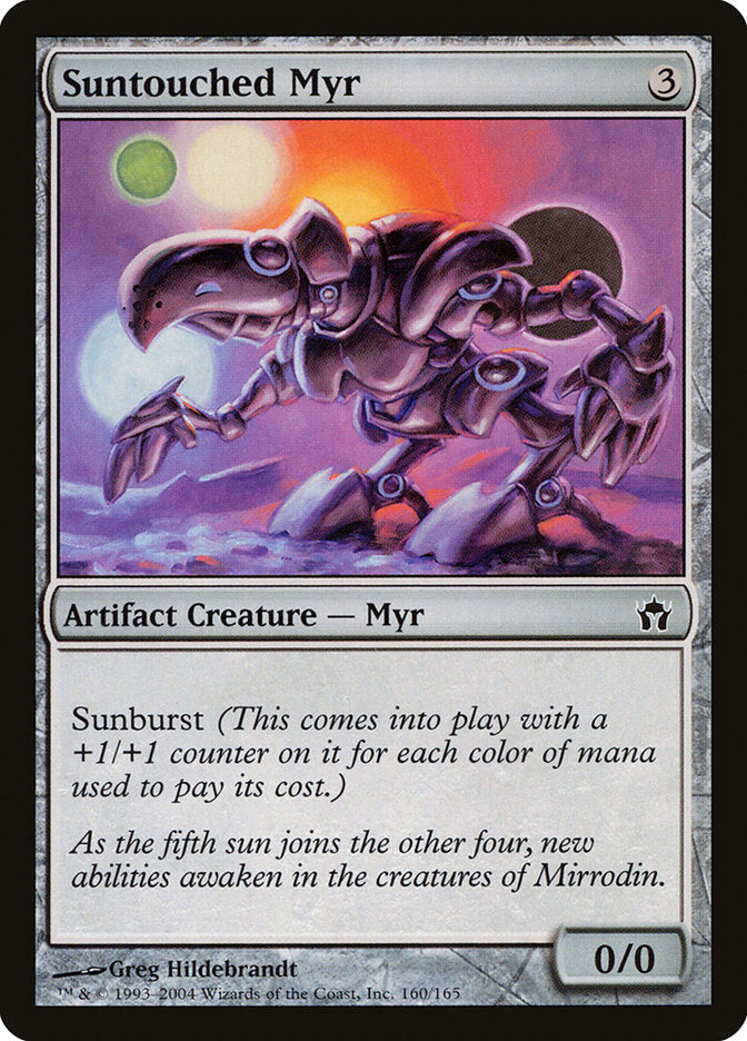 Suntouched Myr [Fifth Dawn] | Rook's Games and More