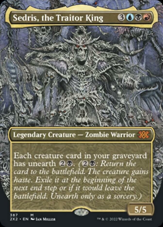 Sedris, the Traitor King (Borderless Alternate Art) [Double Masters 2022] | Rook's Games and More