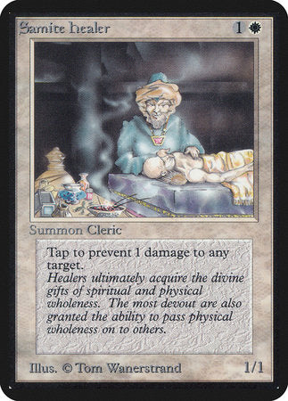 Samite Healer [Limited Edition Alpha] | Rook's Games and More