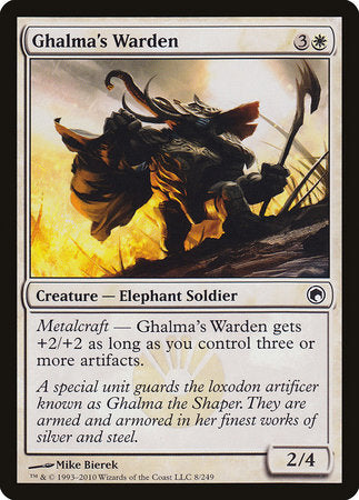 Ghalma's Warden [Scars of Mirrodin] | Rook's Games and More