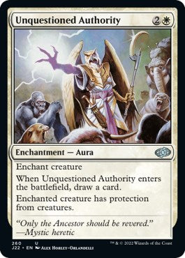 Unquestioned Authority [Jumpstart 2022] | Rook's Games and More