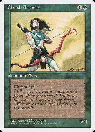 Elvish Archers [Fourth Edition] | Rook's Games and More