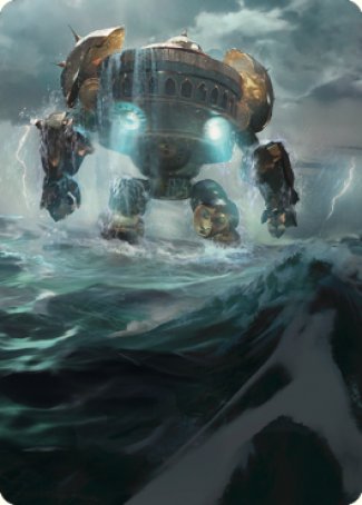 Island Art Card [The Brothers' War Art Series] | Rook's Games and More