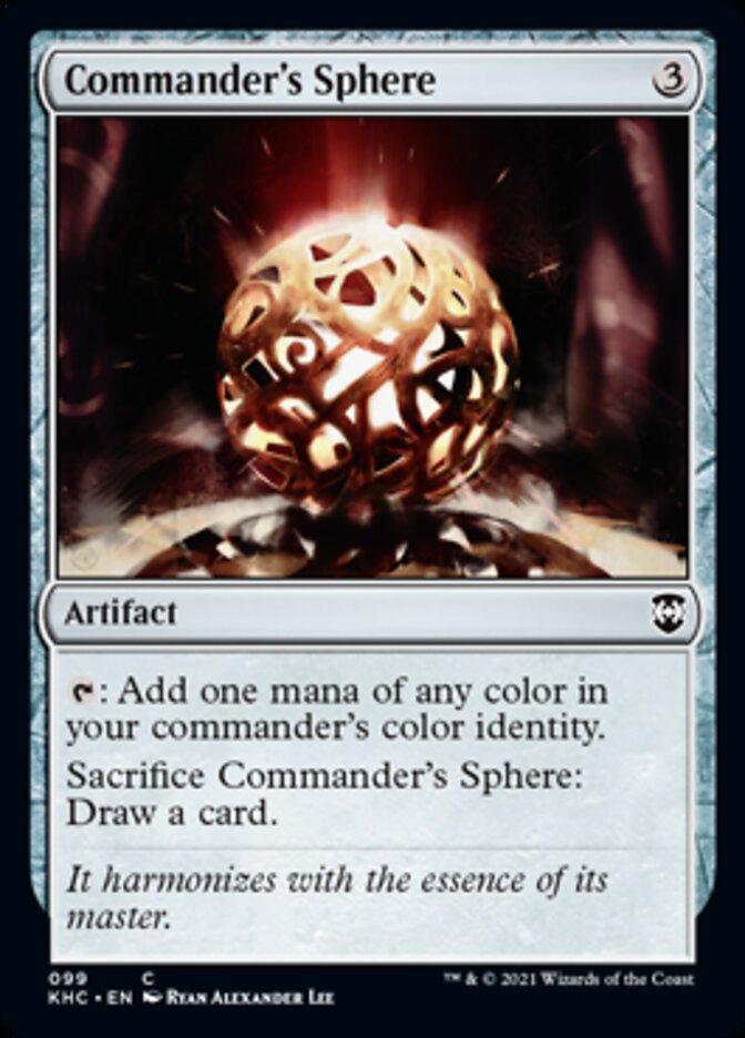 Commander's Sphere [Kaldheim Commander] | Rook's Games and More