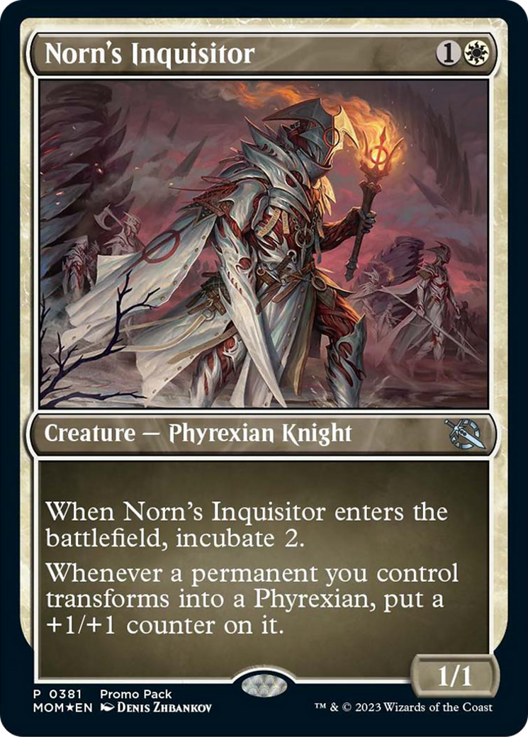 Norn's Inquisitor (Promo Pack) [March of the Machine Promos] | Rook's Games and More