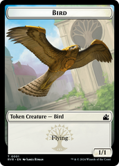 Bird // Voja Double-Sided Token [Ravnica Remastered Tokens] | Rook's Games and More