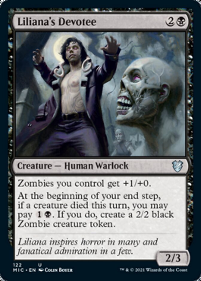 Liliana's Devotee [Innistrad: Midnight Hunt Commander] | Rook's Games and More