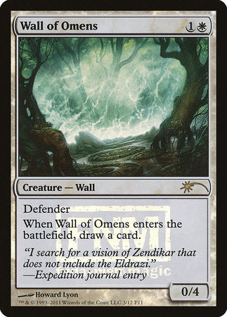 Wall of Omens [Friday Night Magic 2011] | Rook's Games and More