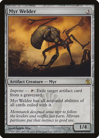 Myr Welder [Mirrodin Besieged] | Rook's Games and More