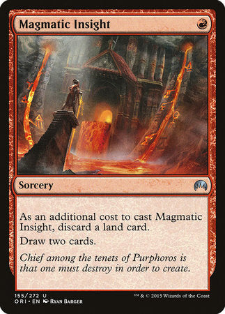 Magmatic Insight [Magic Origins] | Rook's Games and More