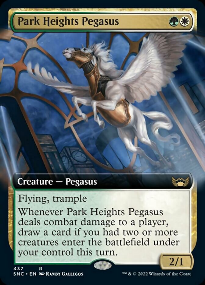 Park Heights Pegasus (Extended Art) [Streets of New Capenna] | Rook's Games and More