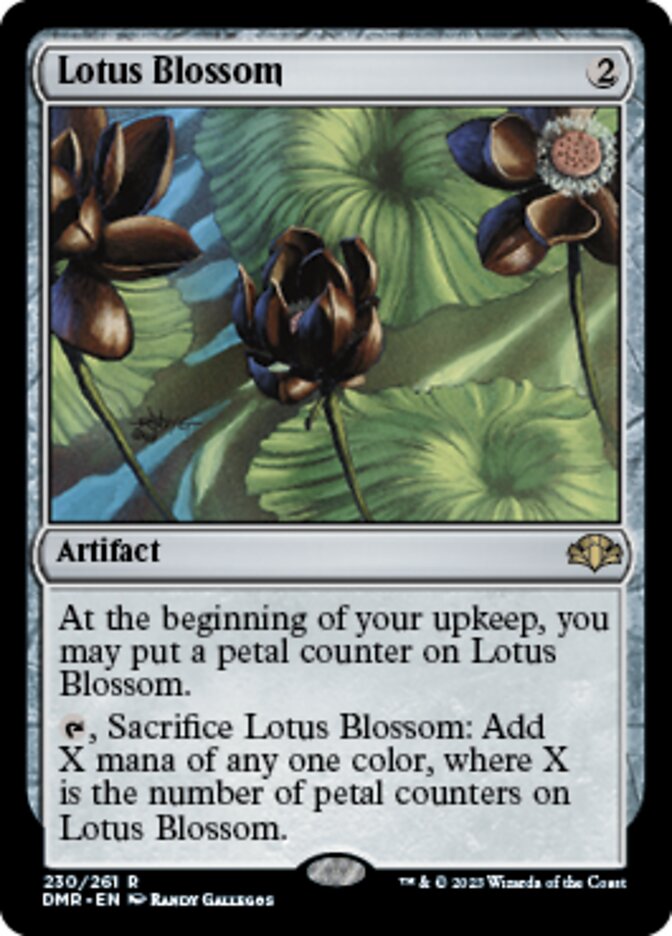 Lotus Blossom [Dominaria Remastered] | Rook's Games and More