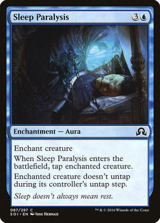 Sleep Paralysis [Shadows over Innistrad] | Rook's Games and More