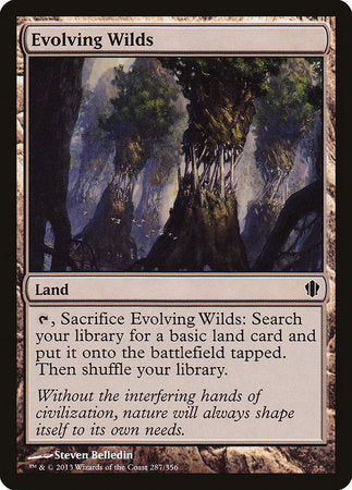 Evolving Wilds [Commander 2013] | Rook's Games and More