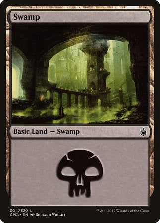 Swamp (304) [Commander Anthology] | Rook's Games and More