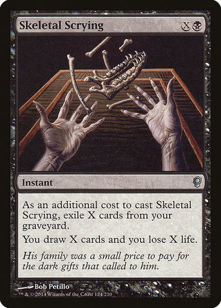 Skeletal Scrying [Conspiracy] | Rook's Games and More
