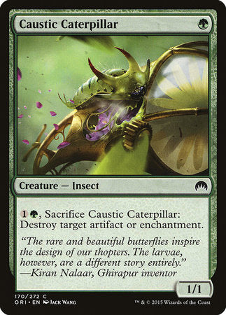 Caustic Caterpillar [Magic Origins] | Rook's Games and More