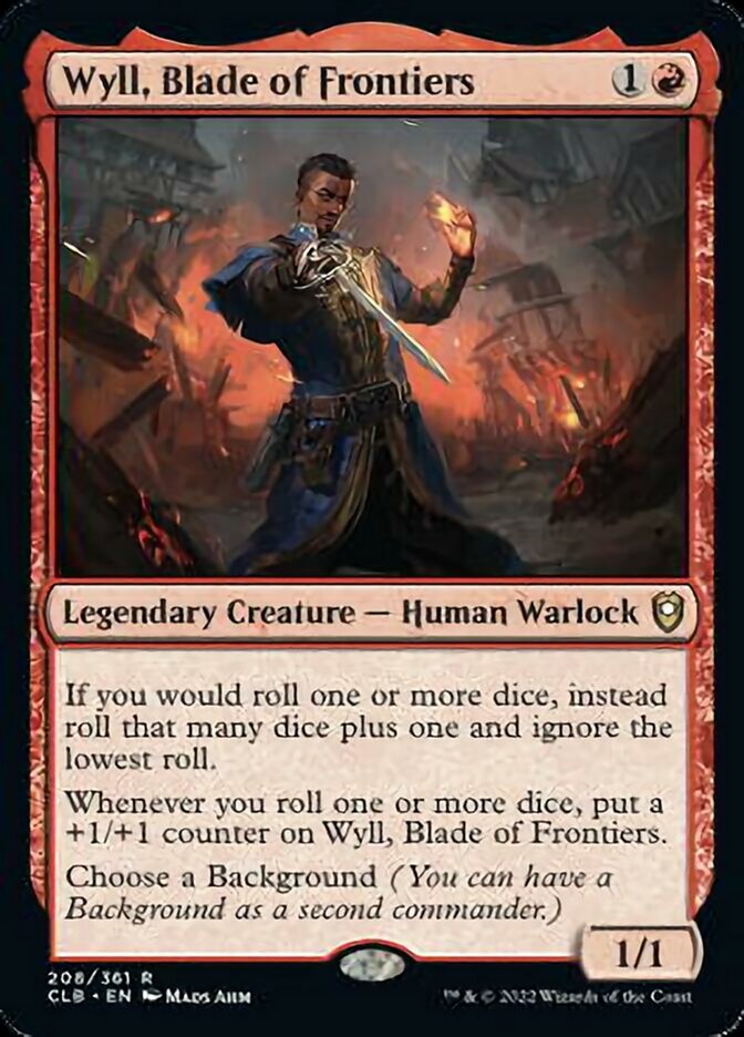 Wyll, Blade of Frontiers [Commander Legends: Battle for Baldur's Gate] | Rook's Games and More