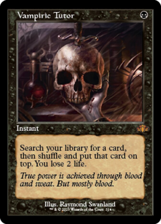 Vampiric Tutor (Retro) [Dominaria Remastered] | Rook's Games and More