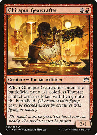 Ghirapur Gearcrafter [Magic Origins] | Rook's Games and More