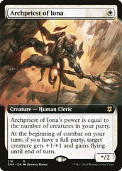Archpriest of Iona (Extended Art) [Zendikar Rising] | Rook's Games and More