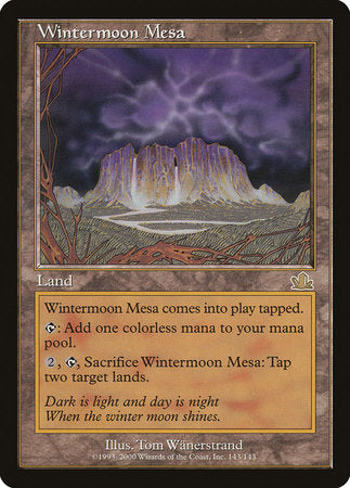 Wintermoon Mesa [Prophecy] | Rook's Games and More