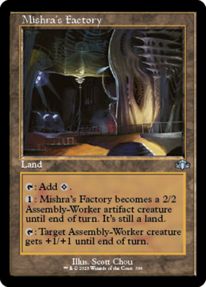 Mishra's Factory (Retro) [Dominaria Remastered] | Rook's Games and More