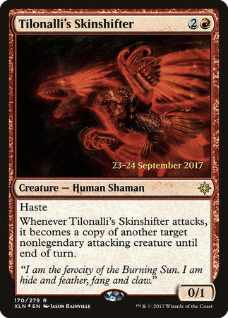 Tilonalli's Skinshifter [Ixalan Promos] | Rook's Games and More