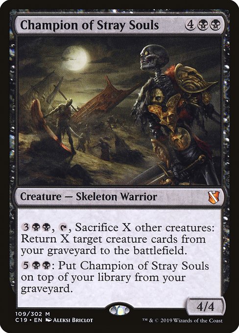 Champion of Stray Souls [Commander 2019] | Rook's Games and More