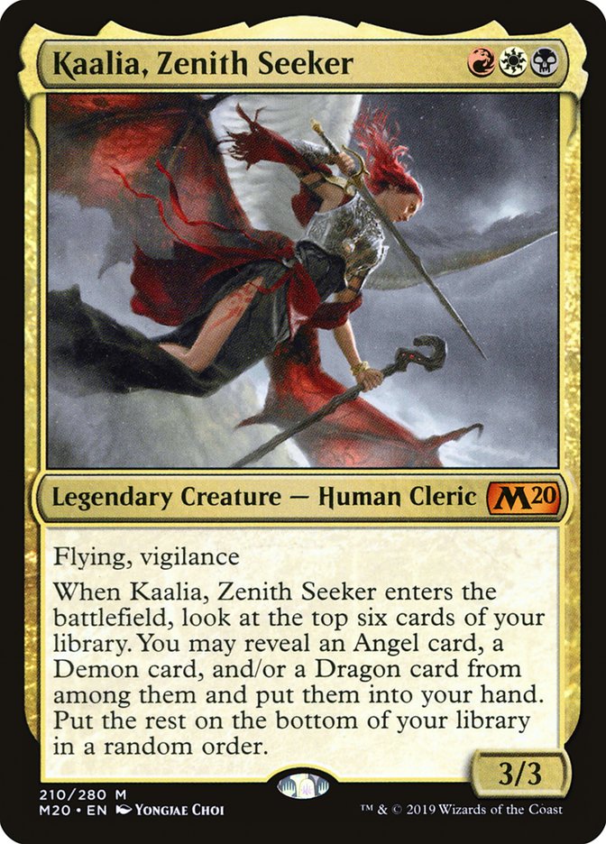 Kaalia, Zenith Seeker [Core Set 2020] | Rook's Games and More