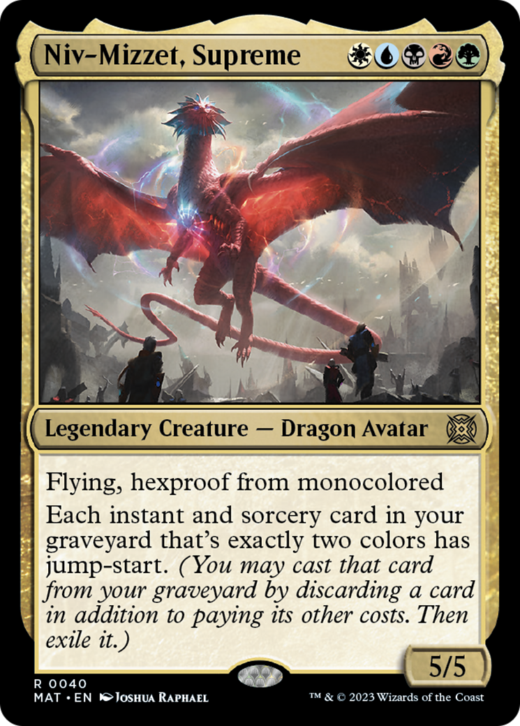 Niv-Mizzet, Supreme [March of the Machine: The Aftermath] | Rook's Games and More