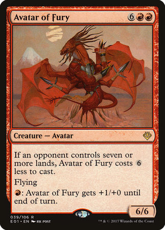 Avatar of Fury [Archenemy: Nicol Bolas] | Rook's Games and More