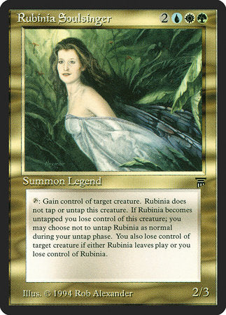 Rubinia Soulsinger [Legends] | Rook's Games and More