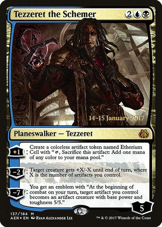 Tezzeret the Schemer [Aether Revolt Promos] | Rook's Games and More