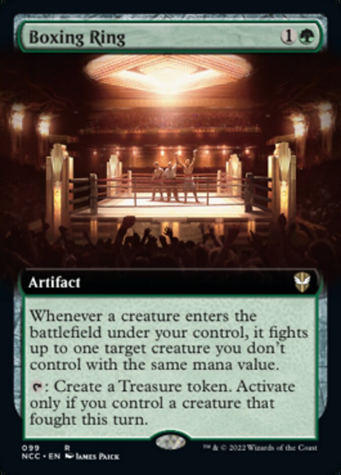 Boxing Ring (Extended Art) [Streets of New Capenna Commander] | Rook's Games and More