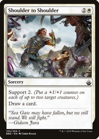 Shoulder to Shoulder [Battlebond] | Rook's Games and More
