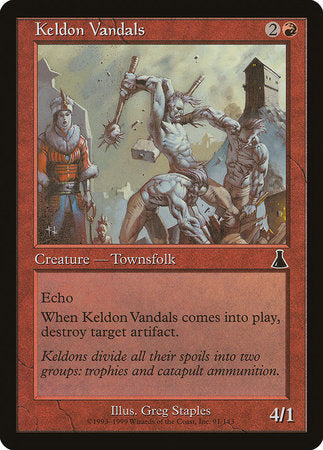 Keldon Vandals [Urza's Destiny] | Rook's Games and More