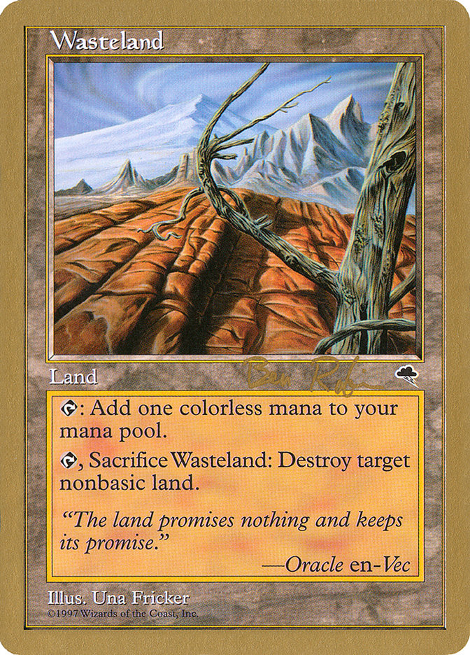Wasteland (Ben Rubin) [World Championship Decks 1998] | Rook's Games and More