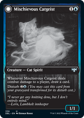 Mischievous Catgeist // Catlike Curiosity [Innistrad: Double Feature] | Rook's Games and More