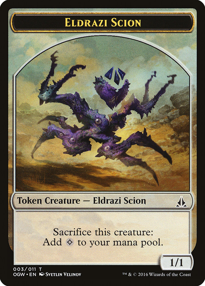 Eldrazi Scion (003/011) [Oath of the Gatewatch Tokens] | Rook's Games and More