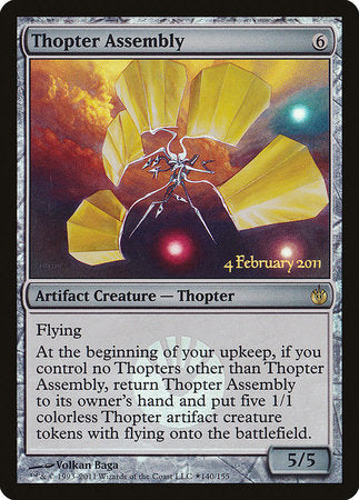 Thopter Assembly [Mirrodin Besieged Promos] | Rook's Games and More