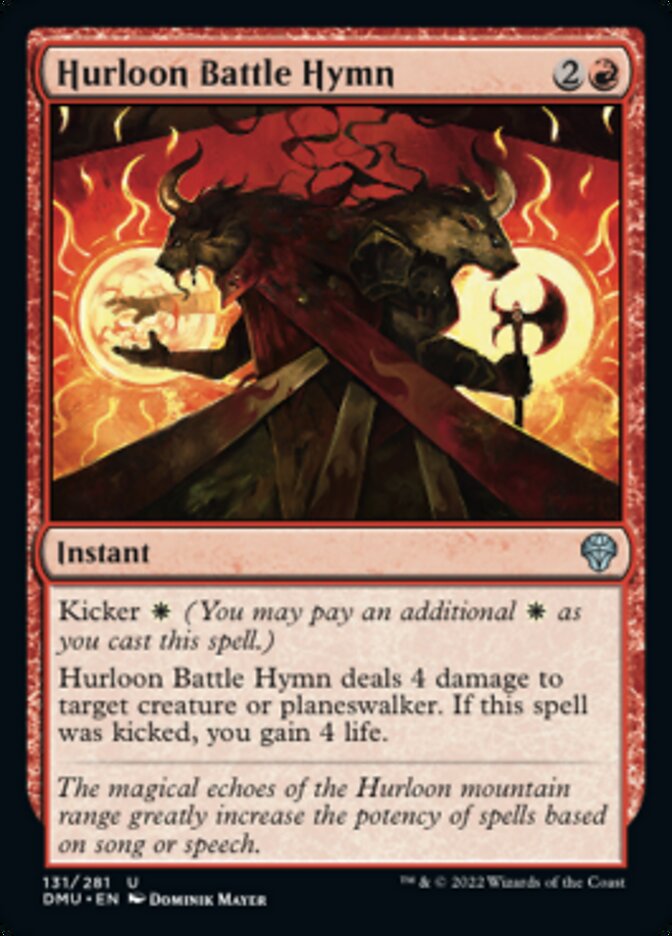 Hurloon Battle Hymn [Dominaria United] | Rook's Games and More